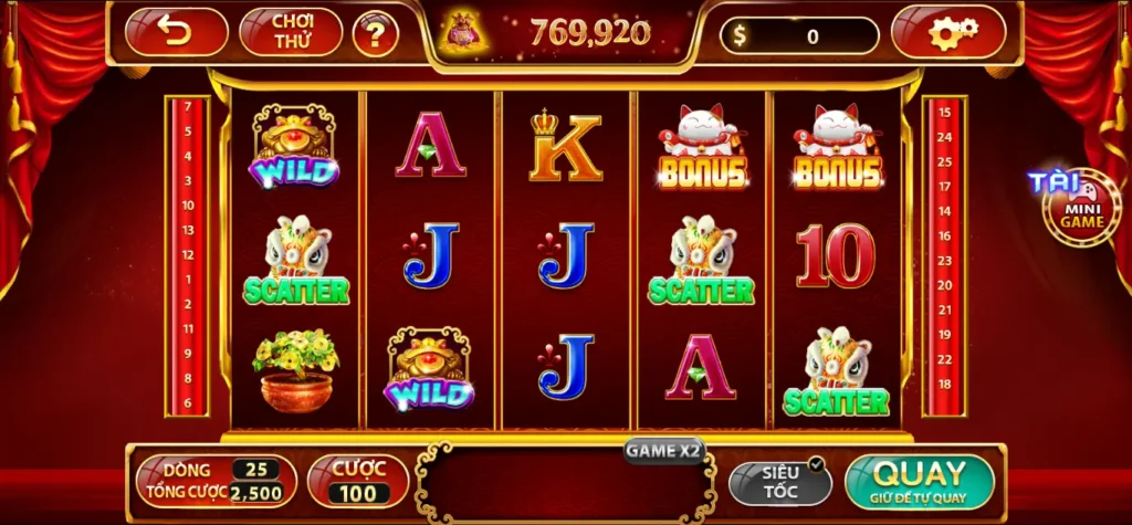 Hướng dẫn cách chơi slot game Thần tài Go 88 từ A đến Z