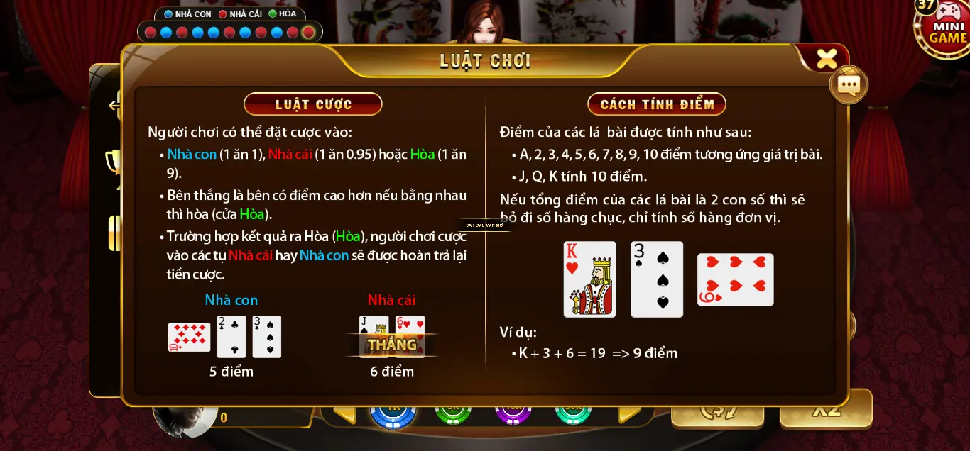 Học ngay cách chơi Baccarat cực ” bánh cuốn ” tại Go88 đổi thưởng