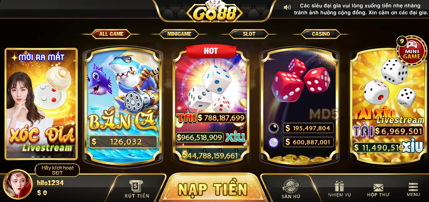 Bắn cá Go88 – Đẳng cấp game Bắn cá đổi thưởng hàng đầu Việt Nam