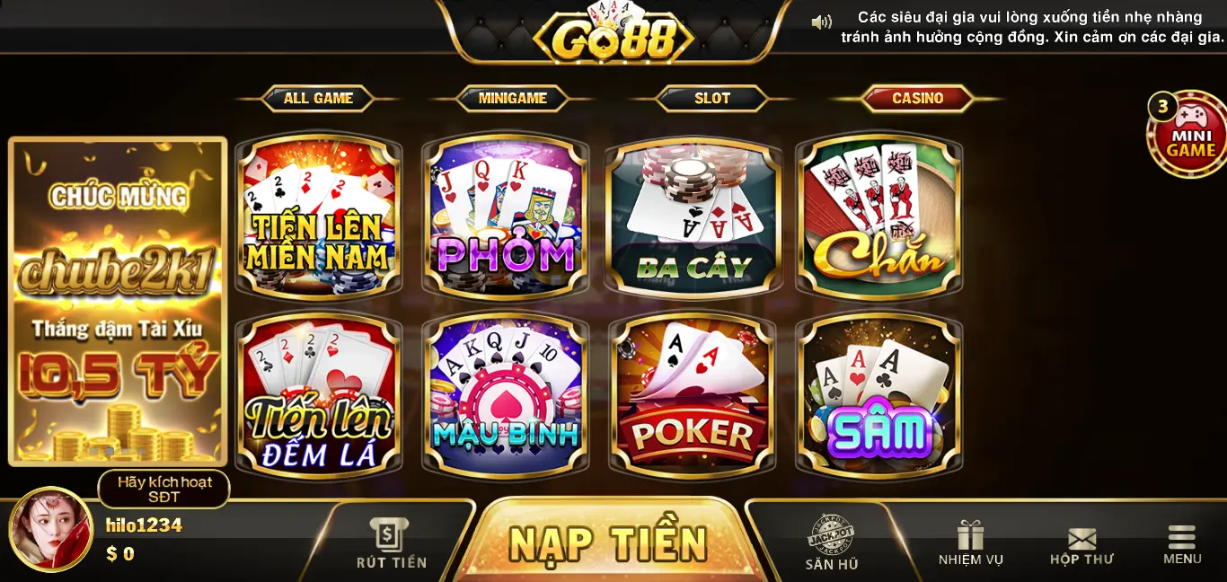 Hướng dẫn tải app Go88 online và cách truy cập vào nhà game nhanh nhất