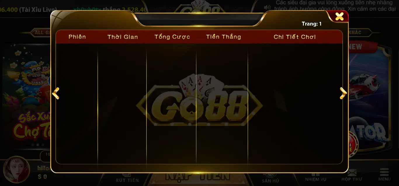 Cách thắng game Tài xỉu Go88 hay nhất người chơi cá cược không nên bỏ qua