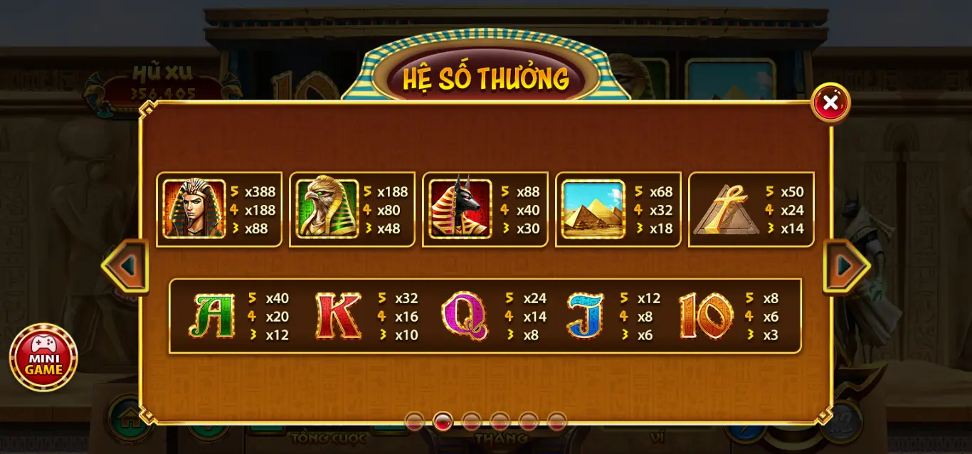 Chi tiết cách chơi slot game Bí mật Cleopatra tại Go88 nổ hũ cho người mới