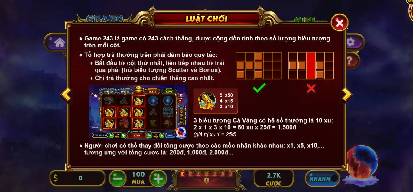 Kho báu ngũ linh - Slot game có giao diện đẳng cấp hàng đầu nhà game Go88